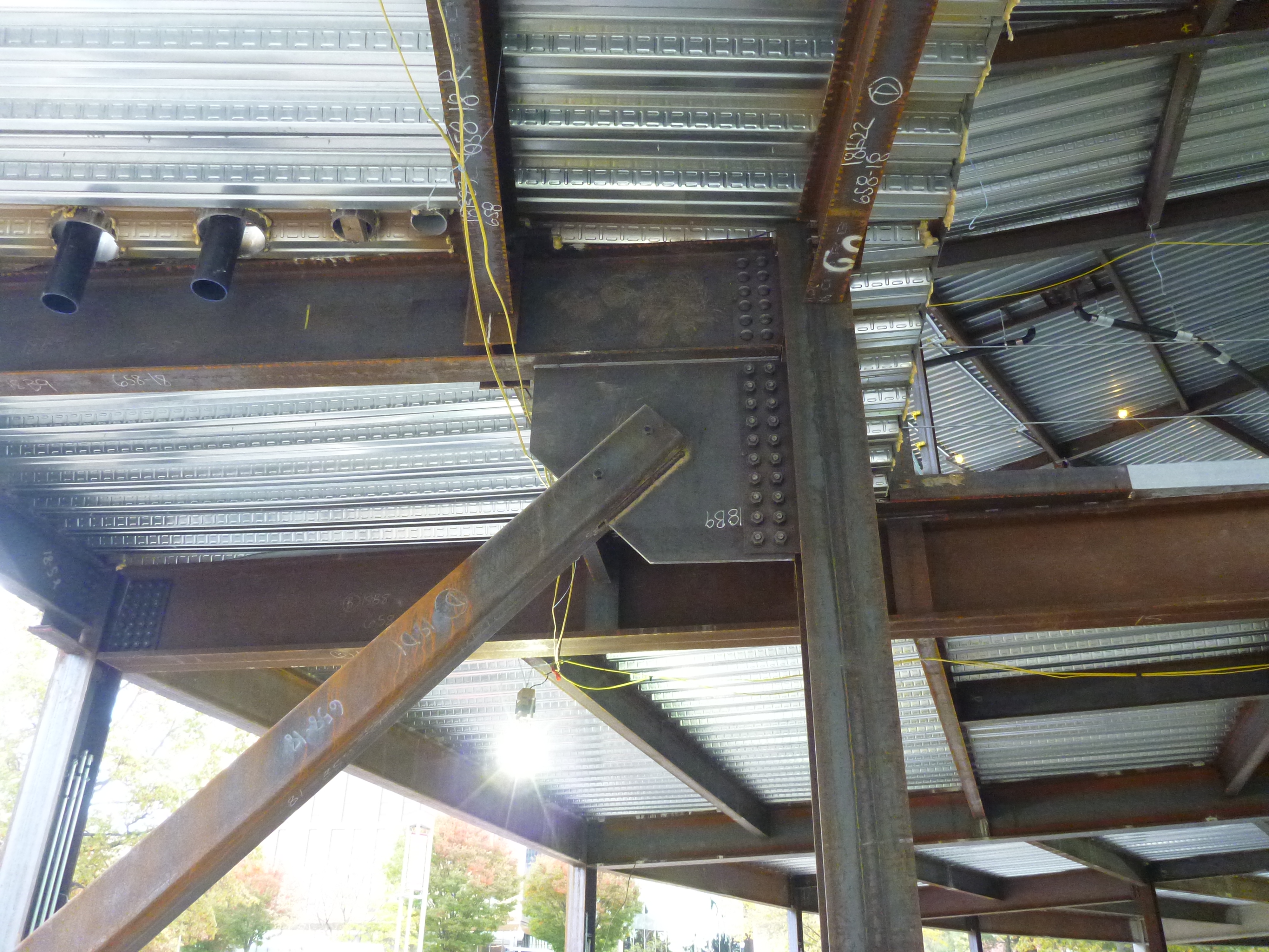 Interior Brace Connection