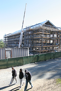 student building