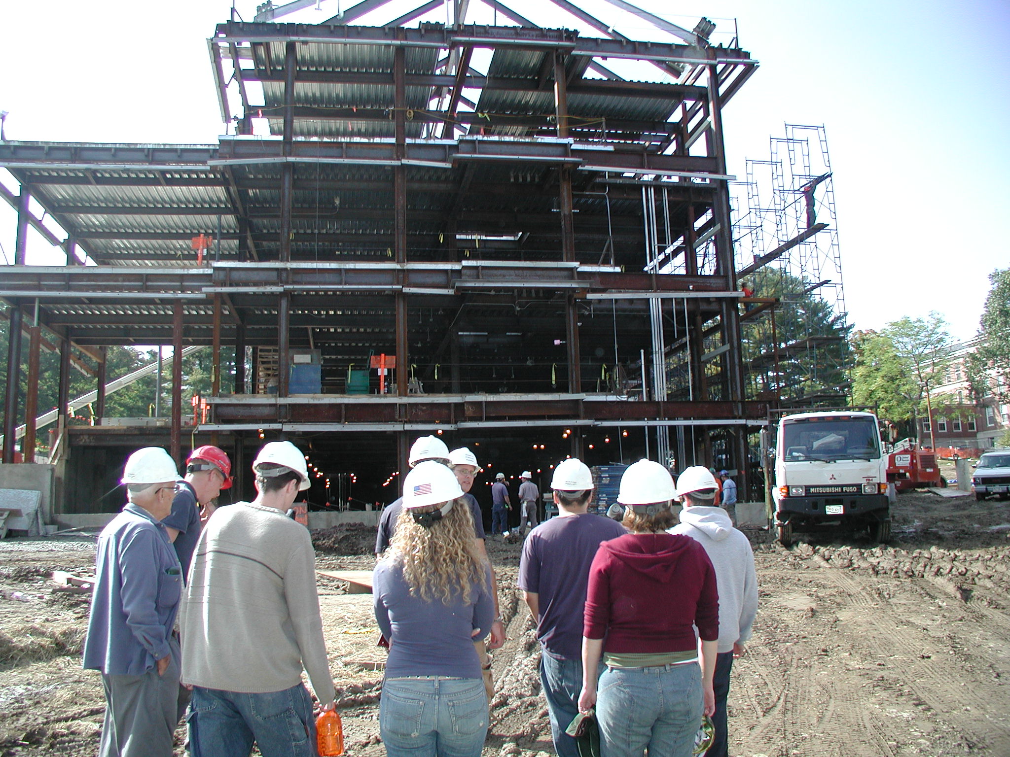 student building