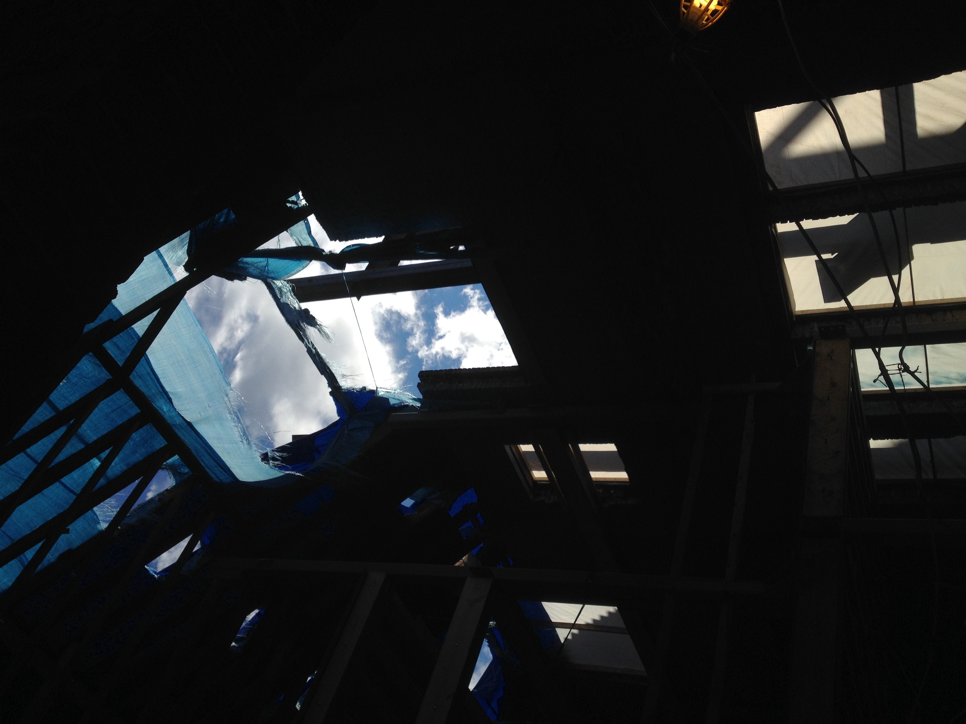 Roof openings for steel