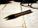 image of paper and pen