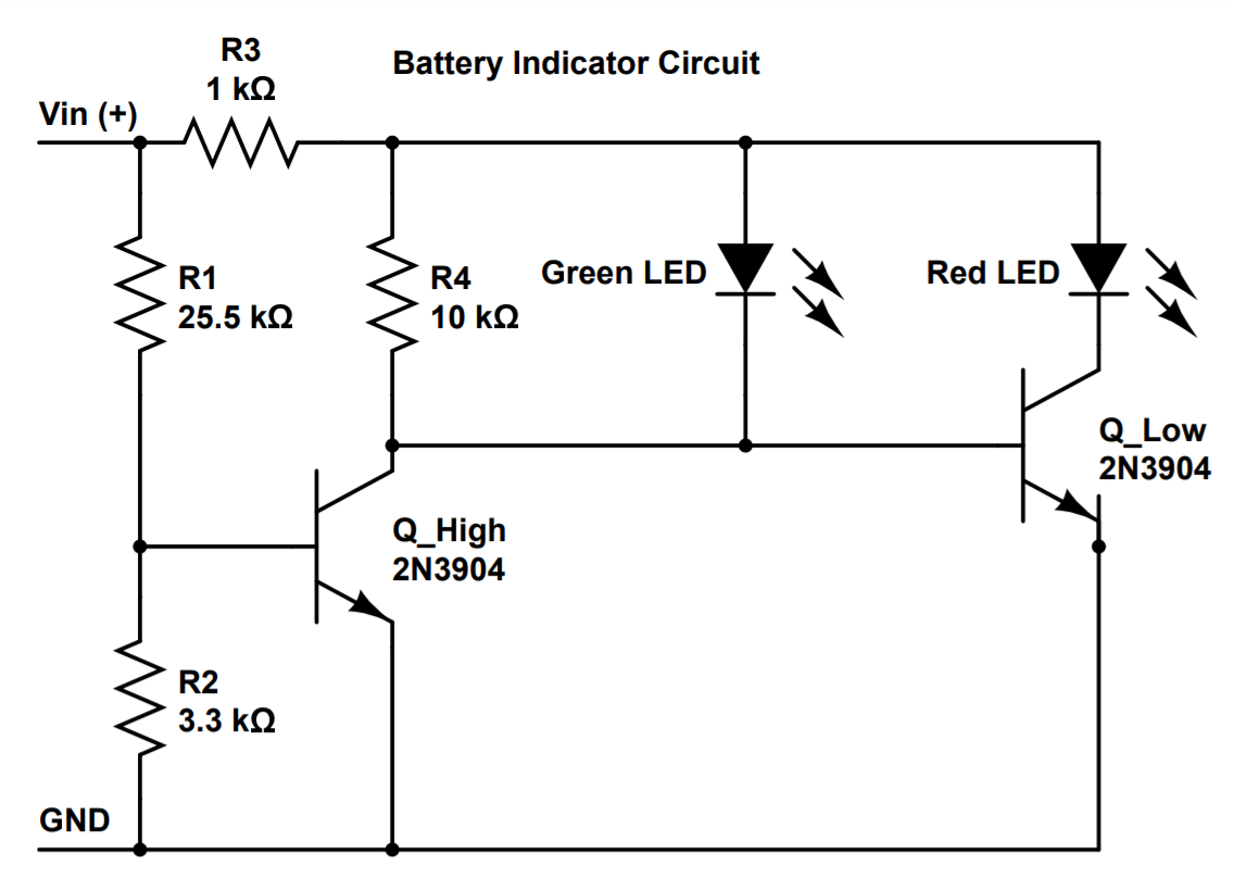Battery Indication Circuit