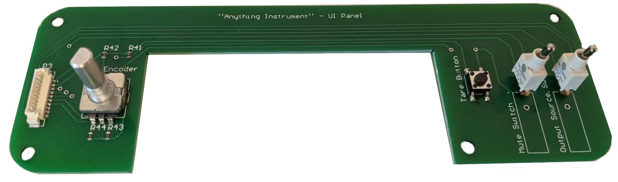 Populated UI PCB